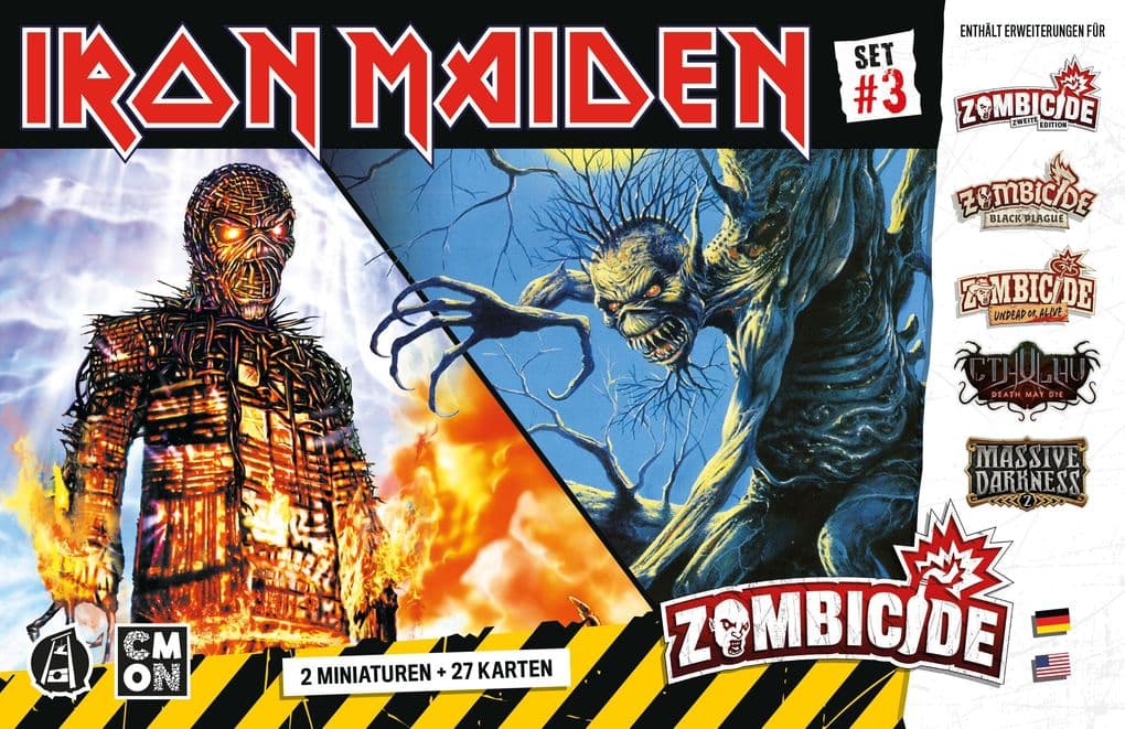 CMON - Zombicide: Iron Maiden Charackter Pack 3