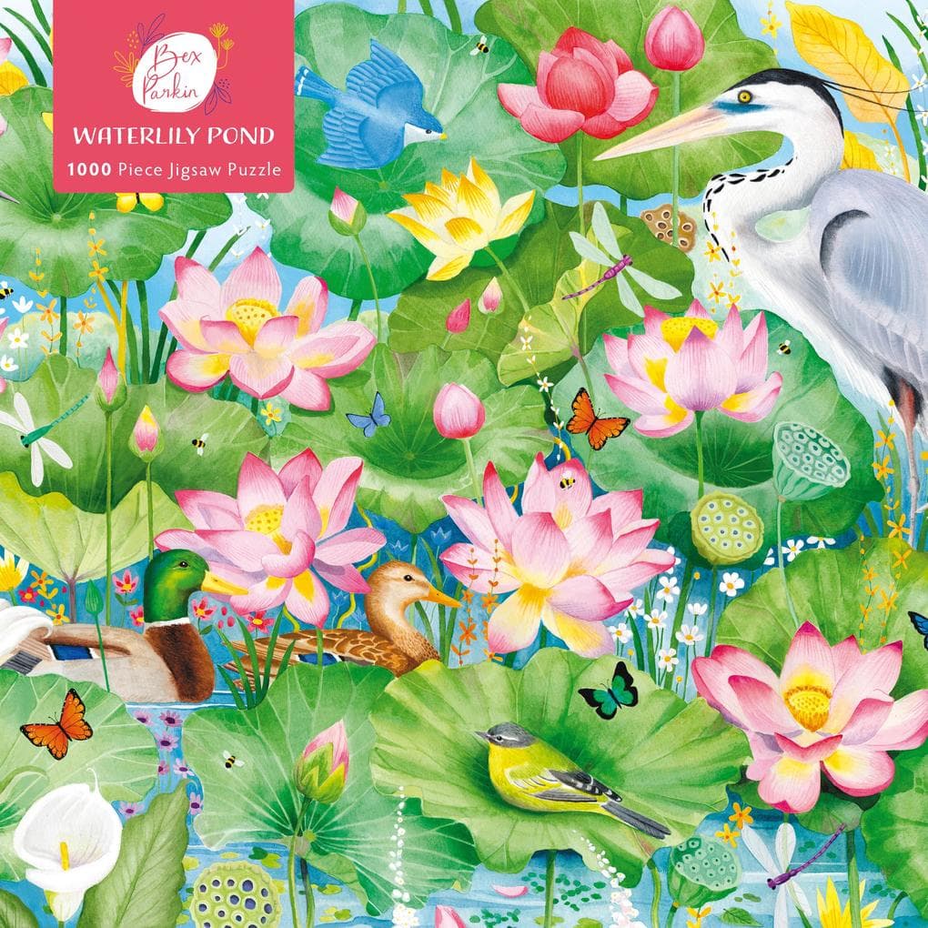 Adult Jigsaw Puzzle: Bex Parkin: Waterlily Pond