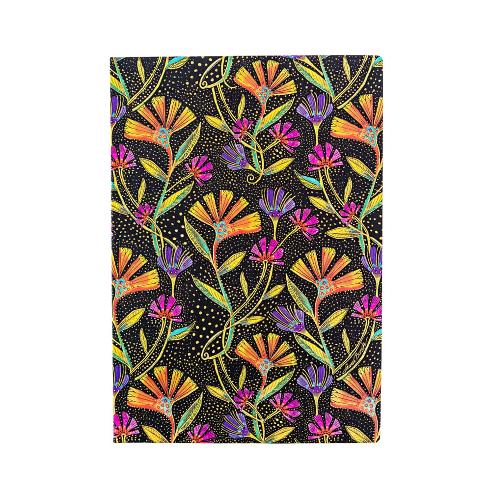 Notizbuch Wildblumen Midi Unliniert