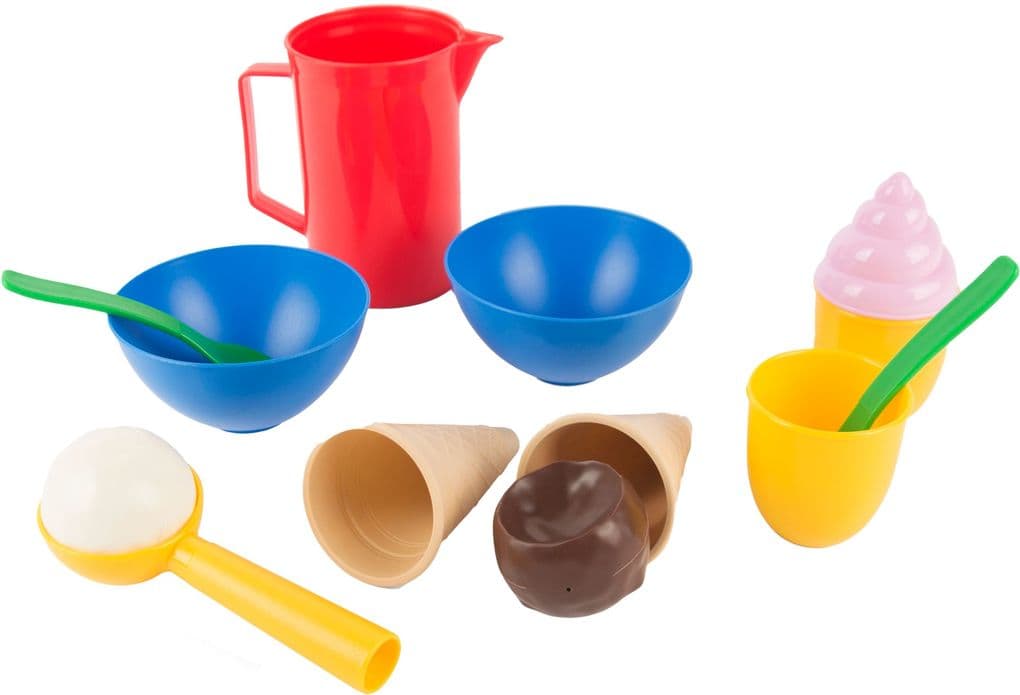 Eisset im Netz