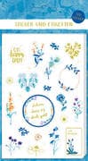 Sticker und Etiketten - Stickerbogen mit 100 Stickern
