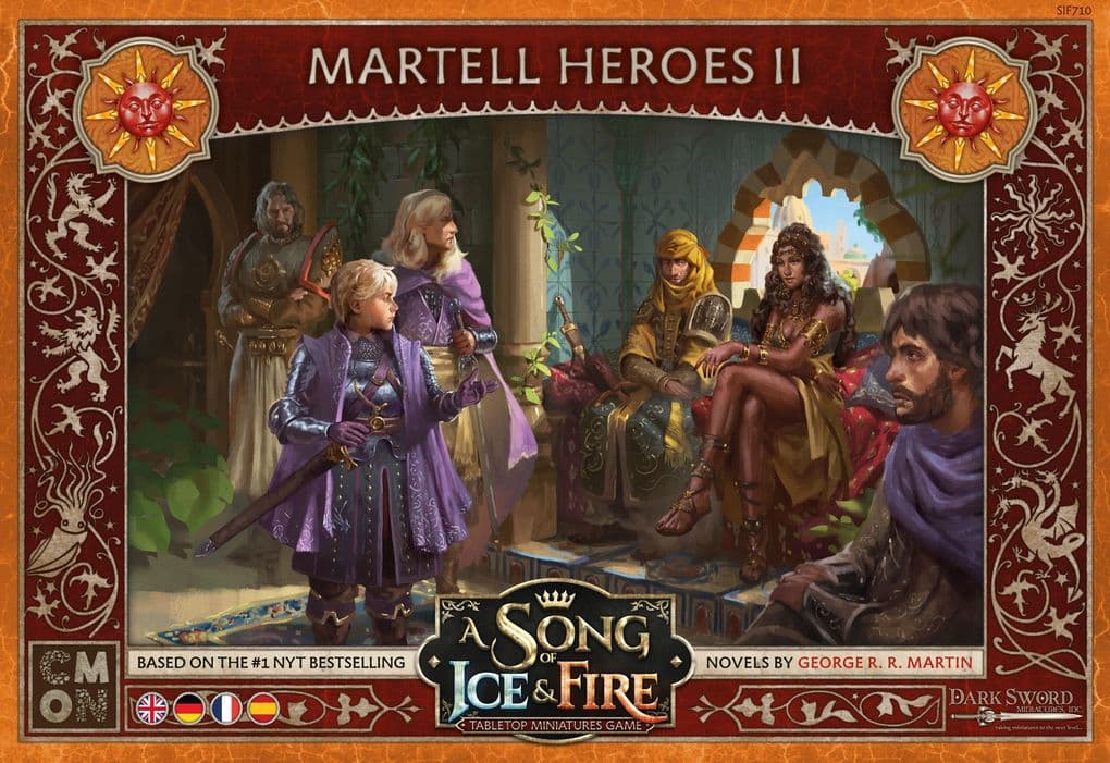 CMON - A Song of Ice & Fire - Martell Heroes 2, Helden von Haus Martell 2