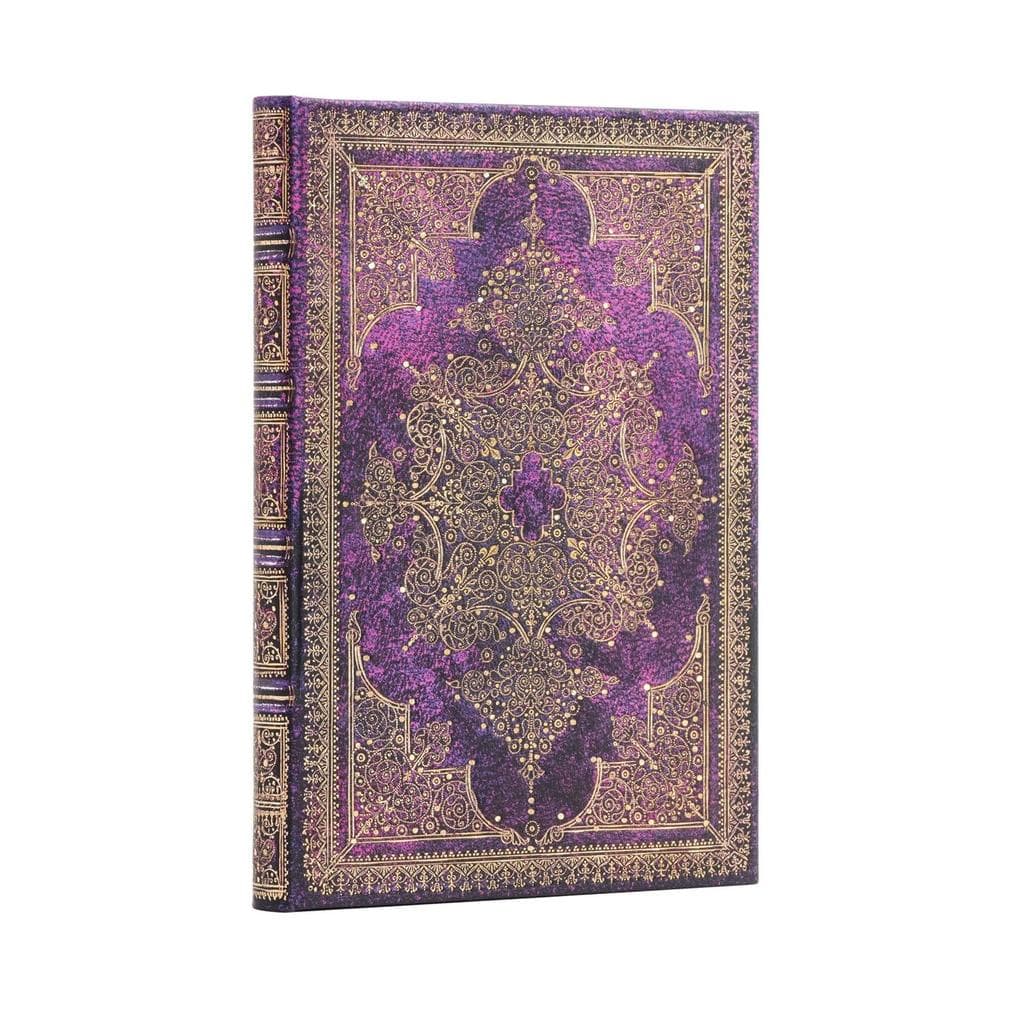 Paperblanks Bijou Solstice Star Hardcover MIDI Unlined Elastic Band Closure 144 Pg 120 GSM