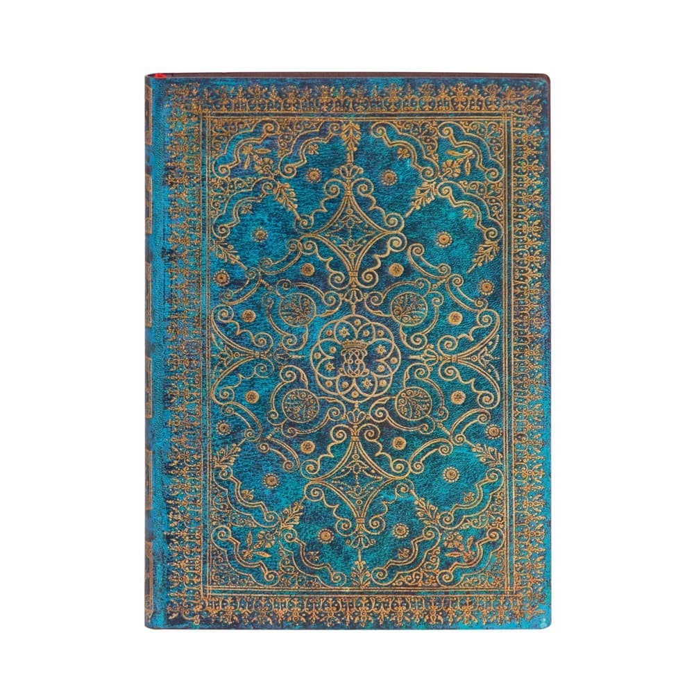 Notizbuch Azurblau Midi Liniert