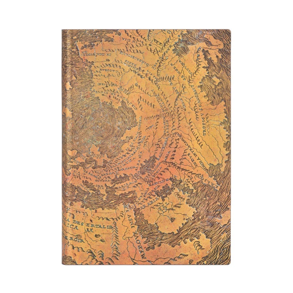 Notizbuch Hunt-Lenox-Globus Midi Liniert