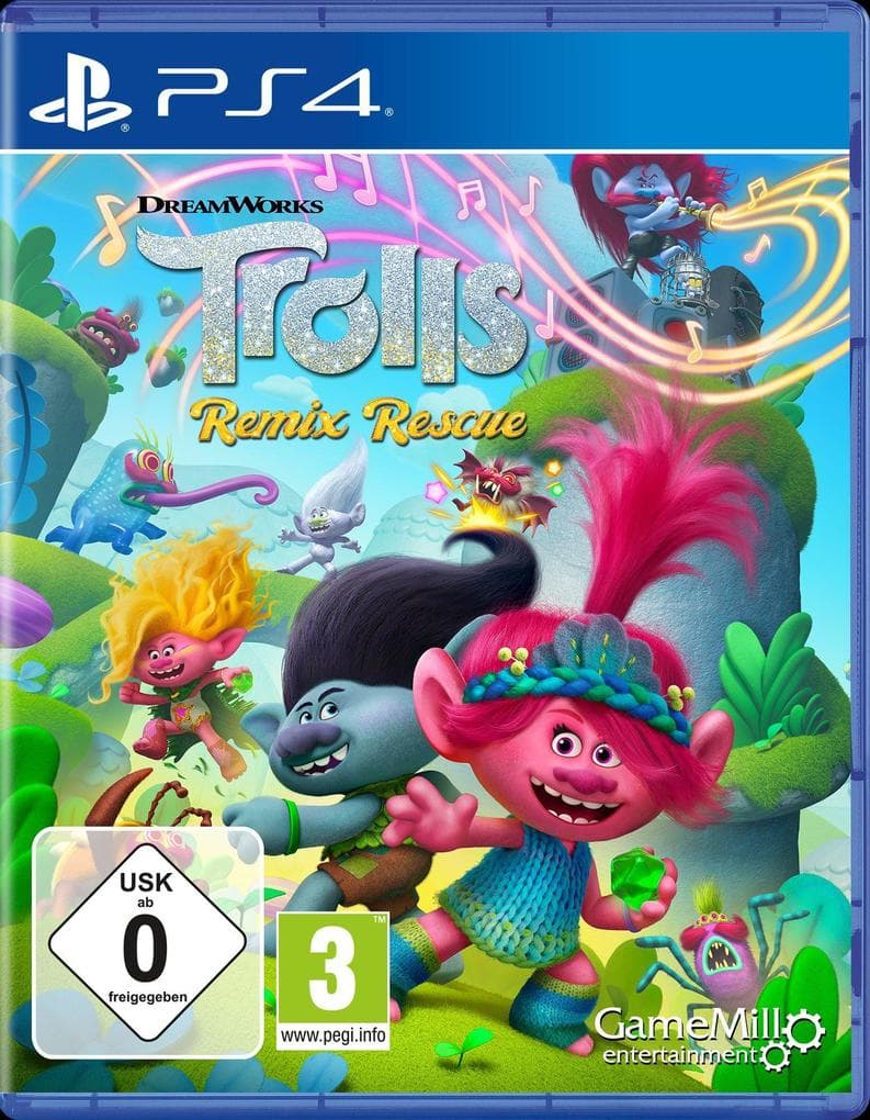 Trolls Remix Rescue (PlayStation PS4)