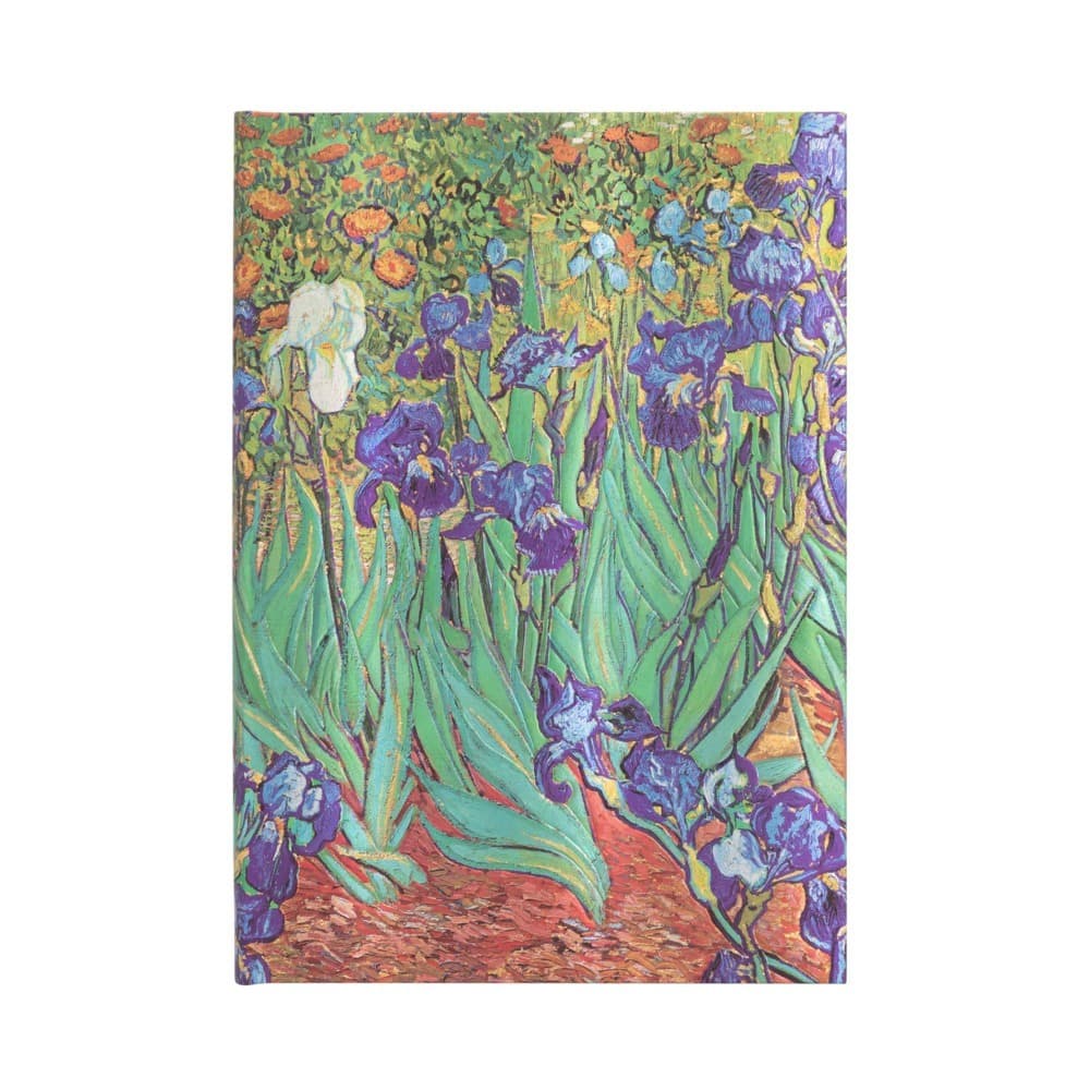 Van Gogh's Irises Midi Lined Hardcover Journal