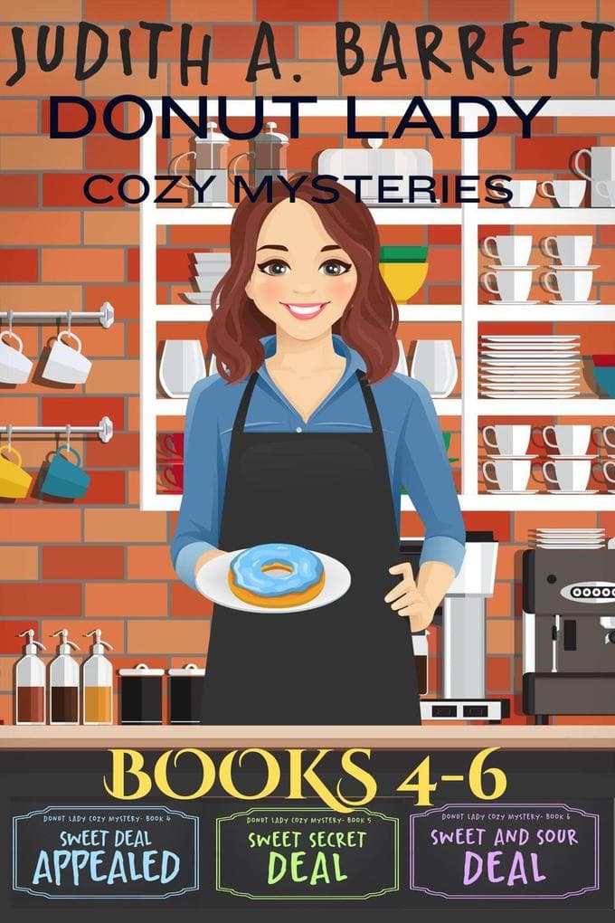 Donut Lady Cozy Mysteries Books 4-6 (Donut Lady Cozy Mystery)