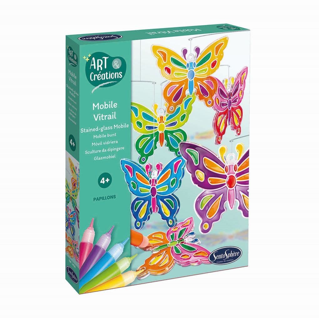 SENTOSPHERE - Bastelset Mobile Schmetterlinge