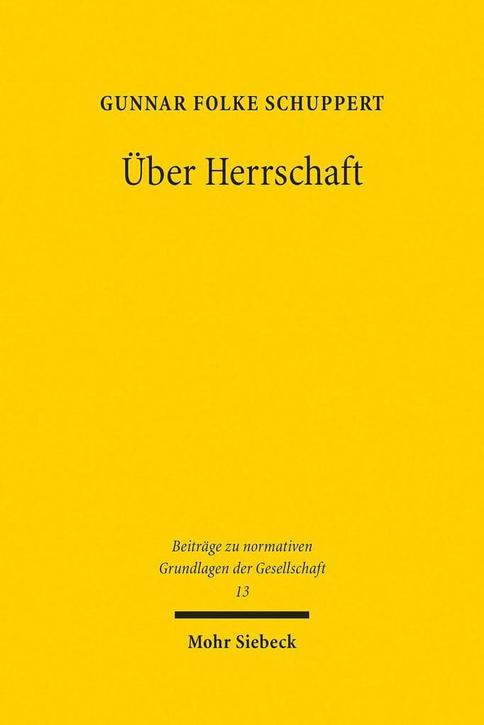 Über Herrschaft