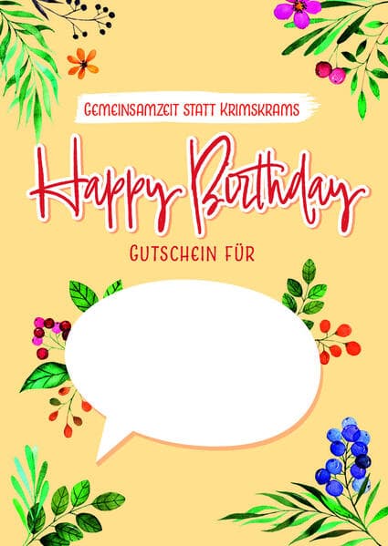 Happy Birthday