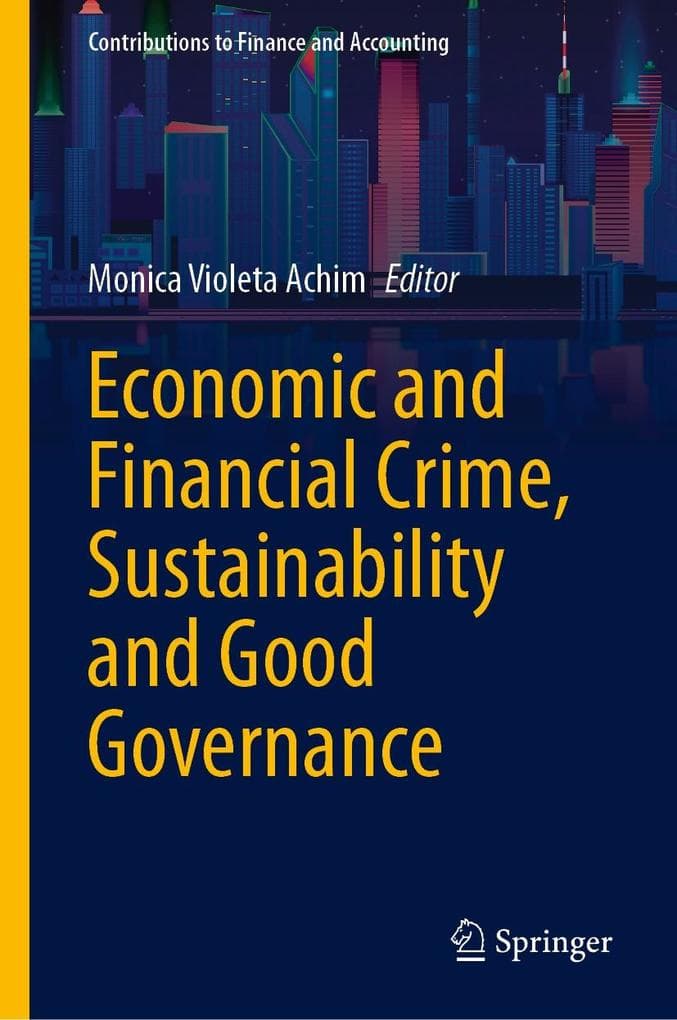 Economic and Financial Crime, Sustainability and Good Governance