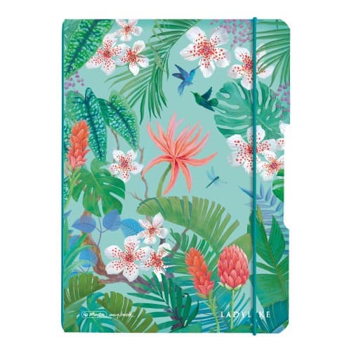Herlitz Notizheft flex A5, 40 Blatt, punktiert Ladylike Jungle, my.book