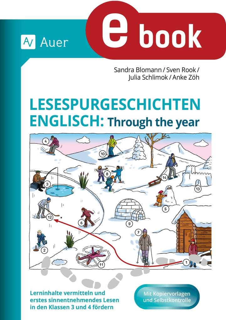 Lesespurgeschichten Englisch: Through the year