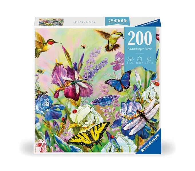 Erwachsenenpuzzle 200 Teile - Blumenwiese