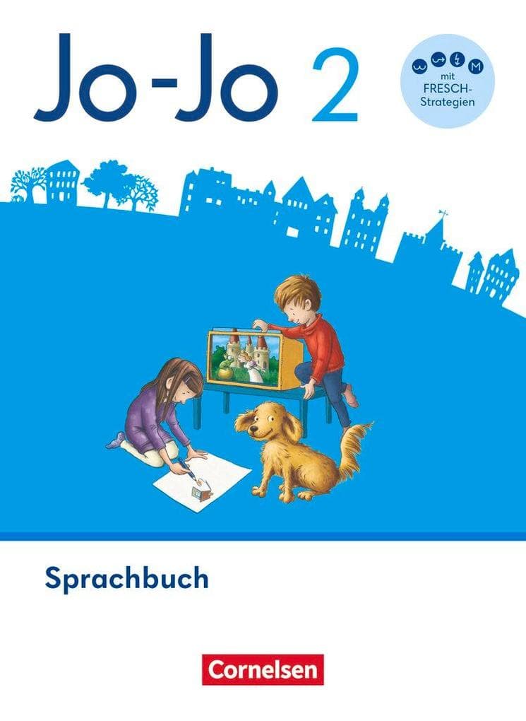 Jo-Jo Sprachbuch 2. Schuljahr. Sprachbuch - Mit FRESCH-Karte, Lernspurenheft und BuchTaucher-App