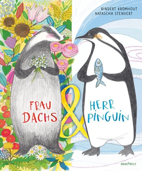 Frau Dachs & Herr Pinguin: Wunderschön illustriertes Bilderbuch über die Akzeptanz und Wichtigkeit von Unterschieden, Gegensätzen und dem Teilen | Ein Plädoyer für Vielfalt | Ab 4 Jahren