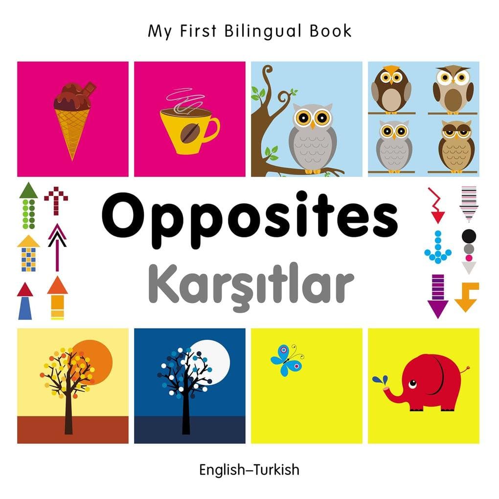My First Bilingual Book-Opposites (English-Turkish)