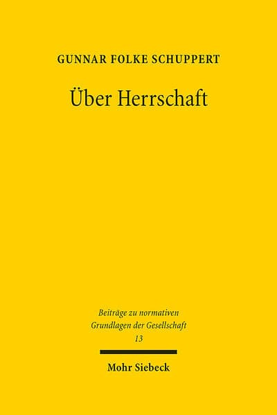 Über Herrschaft