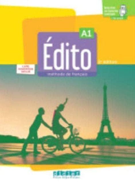Edito A1 - edition 2022-2024 - Livre + numerique inclus