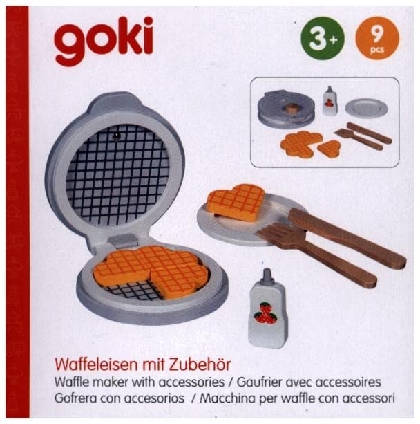 Waffeleisen mit Zubehör