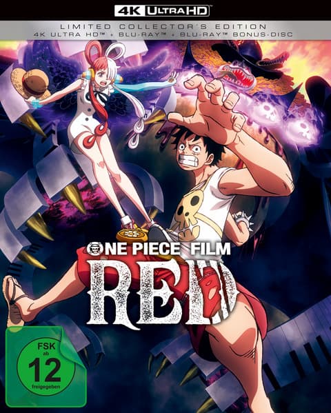 One Piece: Red - 14. Film. Film.14, 1 4K UHD-Blu-ray + 2 Blu-ray (Collectors Edition)