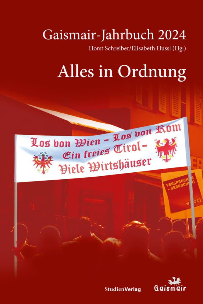 Alles in Ordnung: Gaismair-Jahrbuch 2024