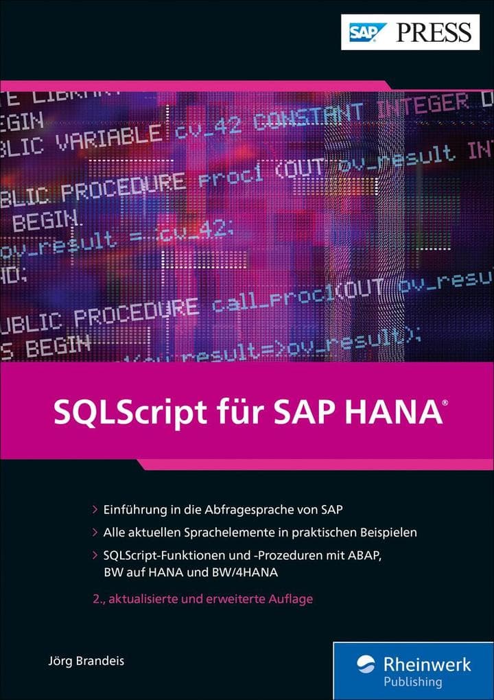 SQLScript für SAP HANA