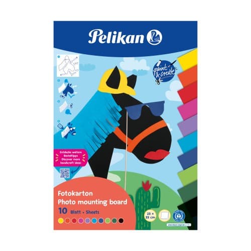 Pelikan Fotokarton Block 23X33cm 10 Blatt
