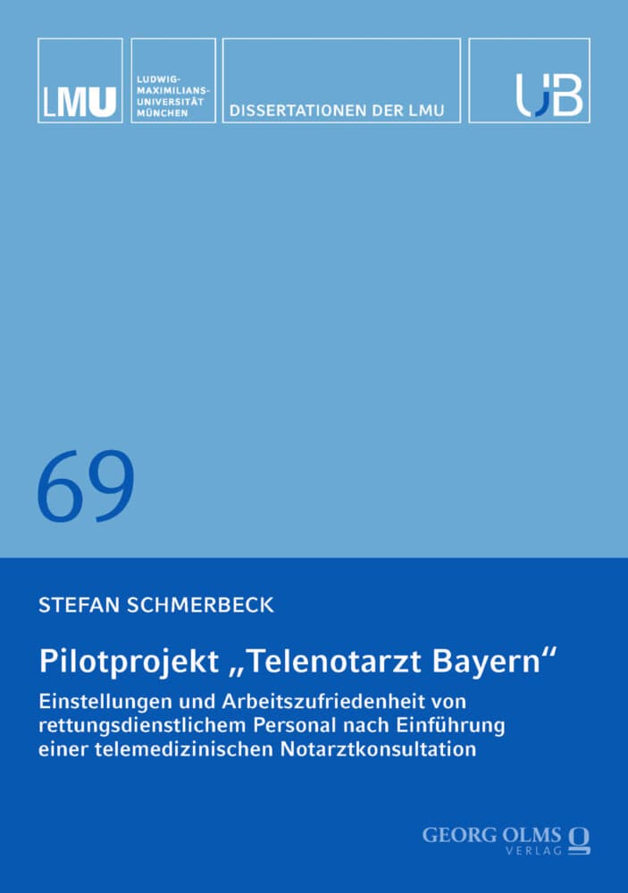 Pilotprojekt "Telenotarzt Bayern"