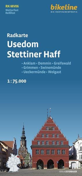 Radkarte Usedom, Stettiner Haff (RK-MV06)