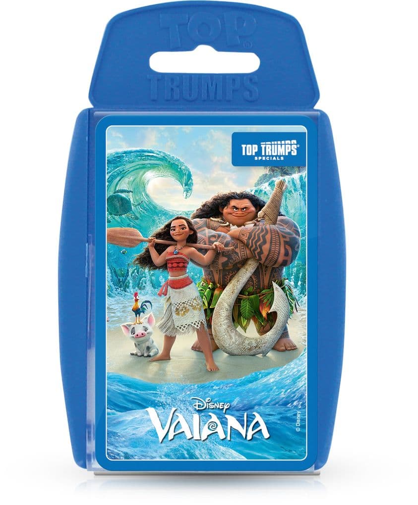 Winning Moves WM03838-GER-12 - Disney Vaiana, Kartenspiel, Quartett