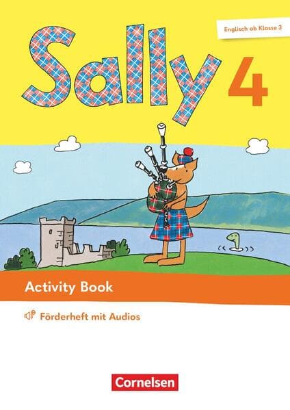 Sally - Englisch ab Klasse 3 - 4. Schuljahr - Zu Ausgabe 2023 und Ausgabe Baden-Württemberg 2025 - Activity Book Förderheft- Mit Audios, Wortschatzheft und Portfolio-Heft