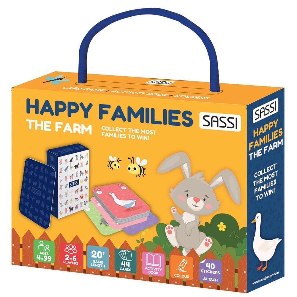 The farm. Happy Families. Card Games