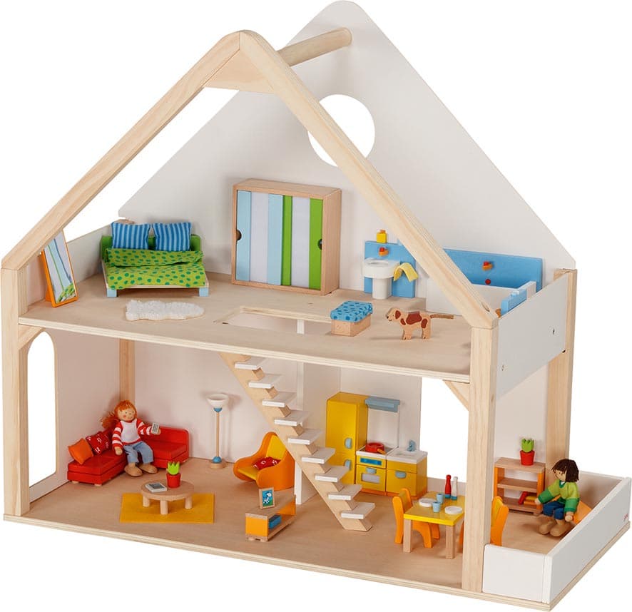 Goki 51523 - Puppenhaus 2 Etagen