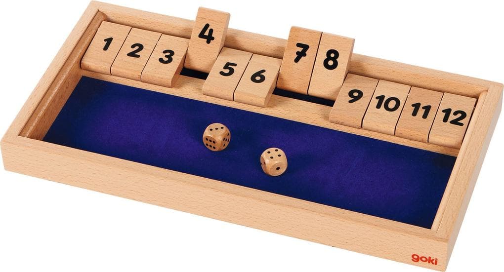 Würfelspiel Shut the box
