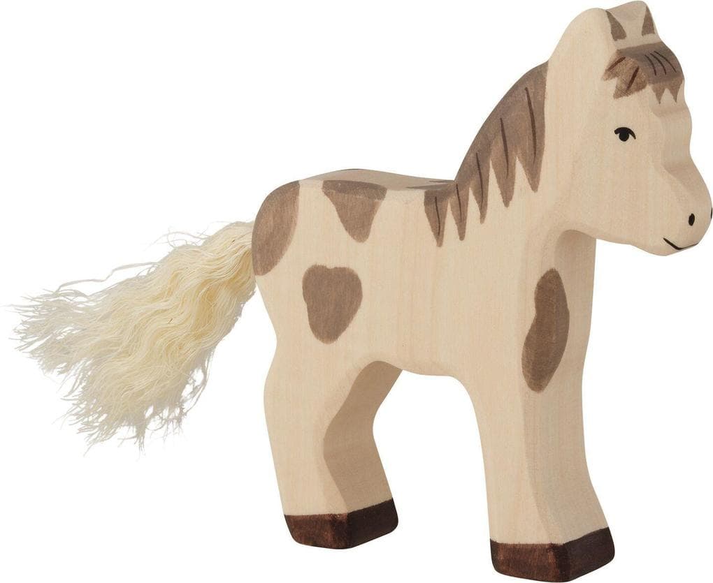 Fohlen, stehend, gefleckt