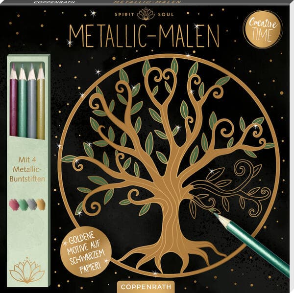 Coppenrath - Creative Time - Spirit + Soul - Metallic-Malen