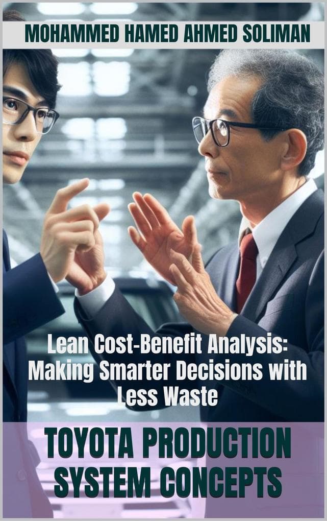 Lean Cost-Benefit Analysis: Making Smarter Decisions with Less Waste (Toyota Production System Concepts)