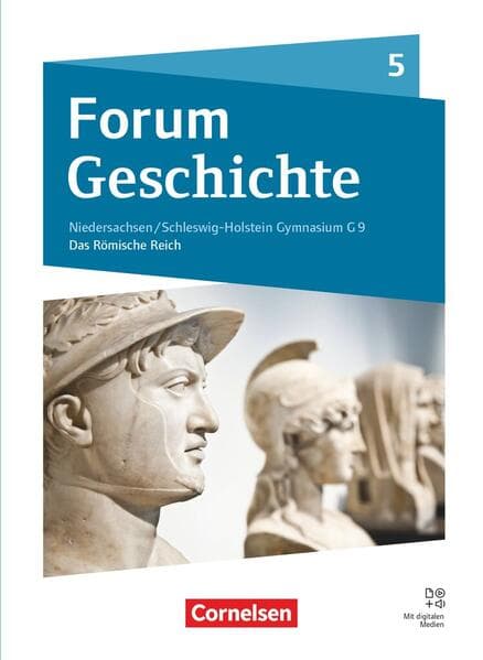 Forum Geschichte 6. Schuljahr. Gymnasium Niedersachsen / Schleswig-Holstein - Teilband: Das Römische Reich - Neue Ausgabe ab 2024 - Schulbuch (10er-Pack)
