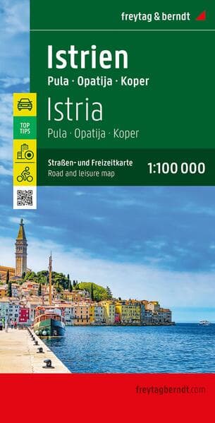 freytag & berndt Straßenkarte Istrien 1:100.000