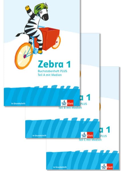 Zebra 1. Buchstabenheft Plus in Grundschrift Klasse 1
