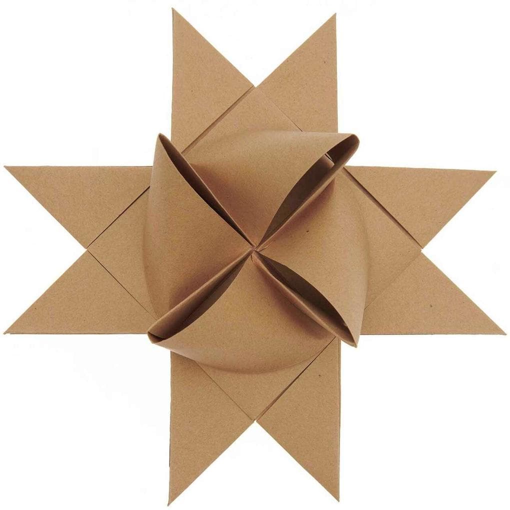 Fröbelsterne XL, Kraftpapier FSC MIX