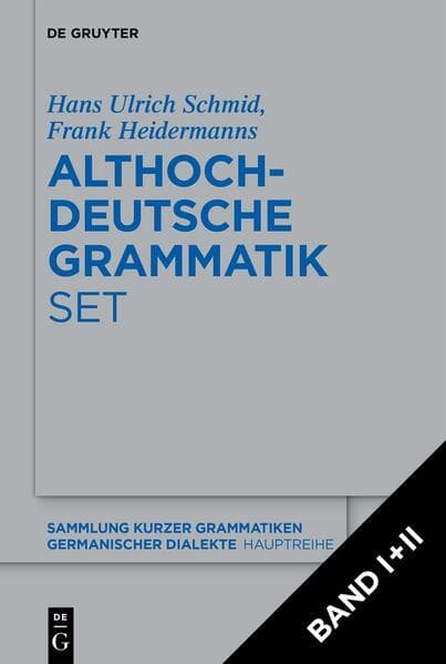 [Set: Althochdeutsche Grammatik I + II]