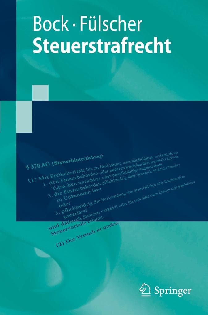 Steuerstrafrecht