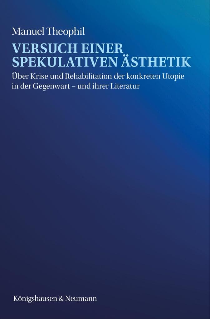 Versuch einer spekulativen Ästhetik