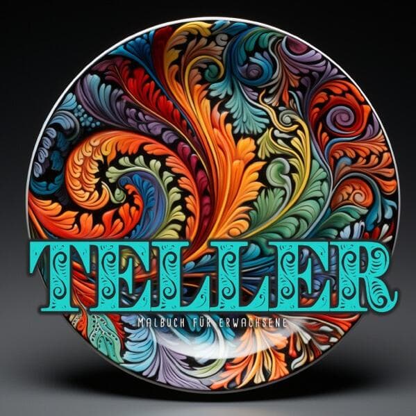 Plates with Patterns Coloring Book for Adults