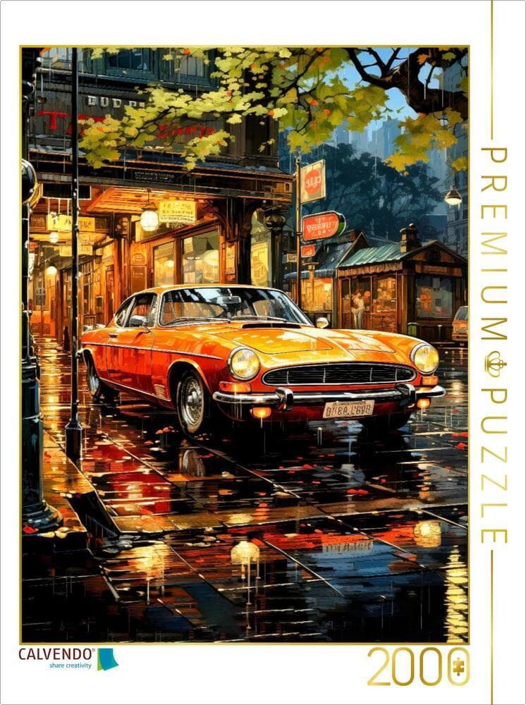 CALVENDO Puzzle Oldtimer | 2000 Teile Lege-Größe 90x67cm Foto-Puzzle für glückliche Stunden