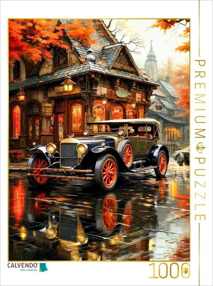 CALVENDO Puzzle Oldtimer | 1000 Teile Lege-Größe 64x48cm Foto-Puzzle für glückliche Stunden