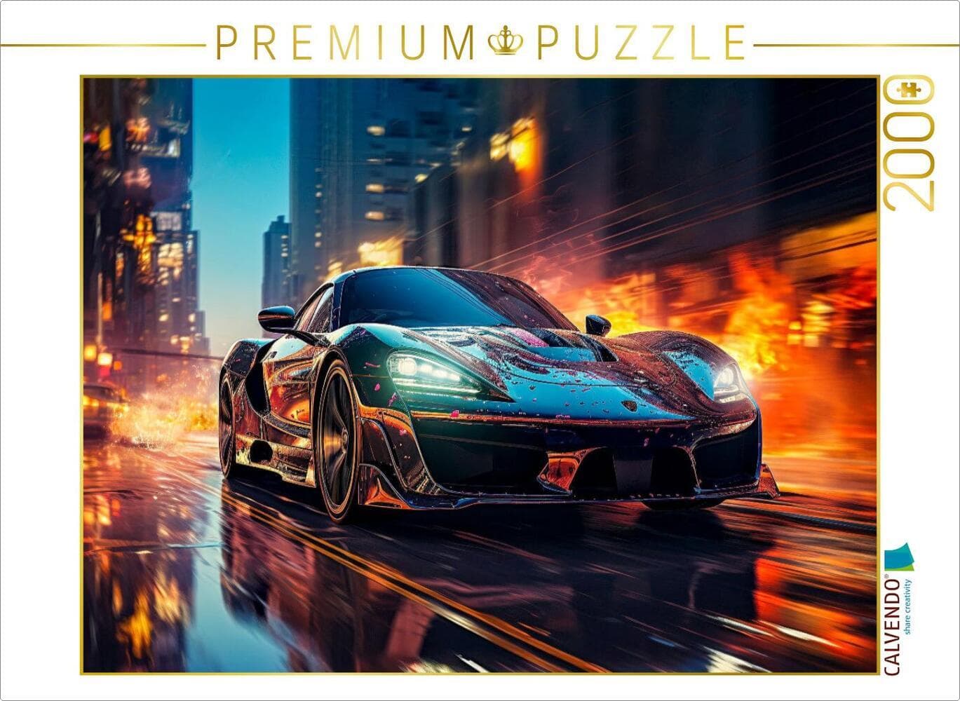 CALVENDO Puzzle Sportwagen | 2000 Teile Lege-Größe 90x67cm Foto-Puzzle für glückliche Stunden